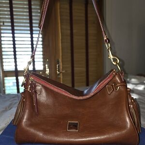 Dooney & Bourke Florentine Hobo Bag Chesnut